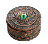 The Eye of the Dragon Mystical Trinket Box Fantasy Dragon Collection 3.75 Diameter