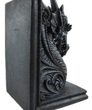 Private Label Gothic Dragon Bookends Midieval Book Ends Evil Medieval 8266