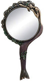 Art Nouveau Collectible Mermaid Hand Mirror Nymph Decoration
