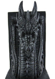 Private Label Gothic Dragon Bookends Midieval Book Ends Evil Medieval 8266