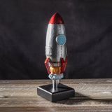 BOTEGA EXCLUSIVE Space Ship Rocket Ship Resin Beer Tap Pull Sculpture Figurine Beer Tap Handle Sports Bar