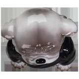 PACIFIC GIFTWARE Punk Rocker Bulldog Styling in a Leather Jacket with Collar Ceramic Cookie Jar