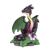PACIFIC GIFTWARE Garden Dragon Eggplant Sculpture Home Decor Gift