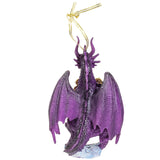 PACIFIC GIFTWARE Ruth Thompson Fantasy Dragon Christmas Tree Hanging Ornaments Holiday Festive Decoration