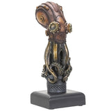 BOTEGA EXCLUSIVE Steampunk Octopus Beer Tap Handle Figurine Statue Sport Bar Accessories