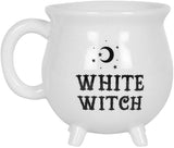 SUMMIT COLLECTION 12 fl oz Witch's Brew Cauldron Mug Ceramic Drinkware Halloween Decor Tabletop Decoration