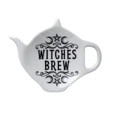 ALCHEMY ENGLAND DESIGN Witches Brew Tea Spoon Ceramic Rest Holder