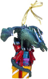 PACIFIC GIFTWARE Ruth Thompson Fantasy Dragon Christmas Tree Hanging Ornaments Holiday Festive Decoration
