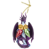 PACIFIC GIFTWARE Ruth Thompson Fantasy Dragon Christmas Tree Hanging Ornaments Holiday Festive Decoration