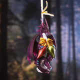 PACIFIC GIFTWARE Ruth Thompson Fantasy Dragon Christmas Tree Hanging Ornaments Holiday Festive Decoration