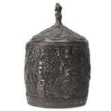 BOTEGA EXCLUSIVE Pandora's Box with Removable Lid Resin Figurine Bronze Finish