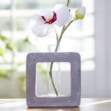 BOTEGA EXCLUSIVE Concrete Square Propagation Vase