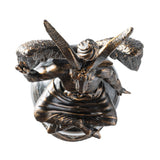 PACIFIC GIFTWARE Baphomet Black Glitter Storm Ball Statue
