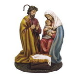 PACIFIC GIFTWARE 7.5 Inch Nativity Scene with Baby Jesus Religious Statue Figurine