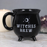 PACIFIC GIFTWARE Witches Brew Cauldron Ceramic Mug Halloween 12 fl oz with Handle Tabletop Deco