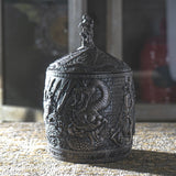 BOTEGA EXCLUSIVE Pandora's Box with Removable Lid Resin Figurine Bronze Finish