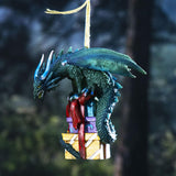 PACIFIC GIFTWARE Ruth Thompson Fantasy Dragon Christmas Tree Hanging Ornaments Holiday Festive Decoration