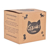 JAPAN COLLECTION Genki Cat Calico Tayo Topsy Turvy Double Walled Espresso 5 oz Drinking Cup Beverages Dining Tableware