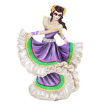 Day of the Dead Celebration Dancers with Painted Face 8 Inch