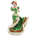 Day of the Dead Celebration Dancers with Painted Face 8 Inch