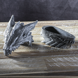 Medieval Fantasy Dragon Head Treasure Trinket Box
