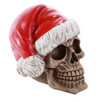 Skull Santa Claus Skelly Claus Christmas Skull Money Bank