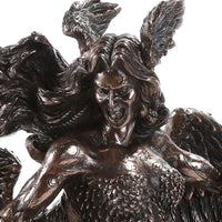 Celtic Mythology Morrigan Battle Crow Goddess of Death Strife Battle and Incarnation Collectible Figurine 10.75 Inch