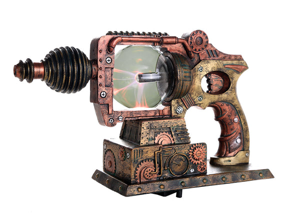 Steampunk Plasma Disrupter Laser Blaster Gun Sculptural Decorative Steampunk Collectible