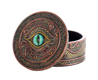 The Eye of the Dragon Mystical Trinket Box Fantasy Dragon Collection 3.75 Diameter