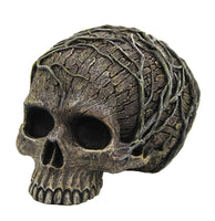 Tree Spirit Dryad Skull Collectible Figurine Desktop Home Decor 4.5H