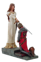 The Accolade Knighthood Ceremony Collectible Figurine Home Decor 11 Inch Tall