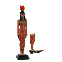 Egyptian Goddess Hathor Goddess of Joy, Feminine Love and Motherhood Figurine Letter Opener 11 Inch Tall