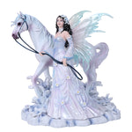 Nene Thomas Collection Winter Wings White Horse fancy fairy Figurine