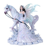 Nene Thomas Collection Winter Wings White Horse fancy fairy Figurine