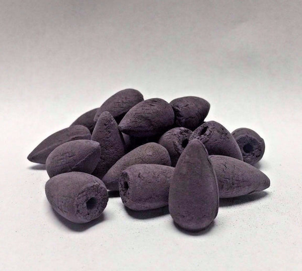 20 pcs Bullet Back Flow Smoke Incense Hollow Cones