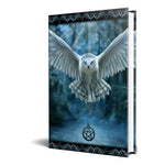 Awaken Your Magic Anne Stokes Embossed Journal Collector Book White Owl