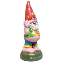 Hippie Gnome Pot Smoking "Keep On Grass" Garden Gnome Statue 10H