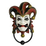 Jester Door Knocker Halloween Decor Wall Sculpture Figurine 8 Inch Tall