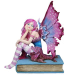 2018 Amy Brown Fairies Dragon Collectible Figurine (Book Fairy)