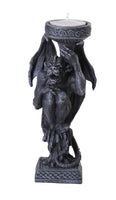 Algar the Gargoyle Candle Holder Tabletop Decor Statue 6 Inch Tall