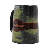 Official licensed Game of Thrones World Map Ceramic Tankard Coffee Drinking Mug