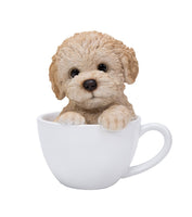 Adorable Poodle Teacup Pet Pals Puppy Collectible Figurine 5.75 Inches