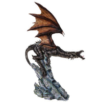 Ferocious Elemental Protector Guardian Earth Dragon Collectible Figurine Series 16 Inch Tall