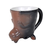 Topsy Turvy River King Hippo 11oz Coffee Mug Adorable Mug Upside Down Tea Cup