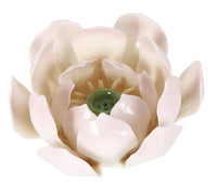 Meditation Use Auspicious Lotus Shape Porcelain Stick or Cone Incense Burner Holder Infuser