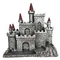 12 pieces of 3 inches Colored Dragons with Medieval Times Castle Display Set