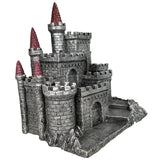 12 pieces of 3 inches Colored Dragons with Medieval Times Castle Display Set