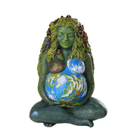 Millennial Gaia Mother Earth Goddess Statue by Oberon Zell 7 Inch Tall