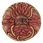 Belenos Sun God Round Wall Plaque Designed by Oberon Zell 5.75 Inches Diameter