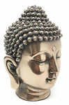 Gautama Buddha Śākyamuni Head Figurine Statue 6.5"T